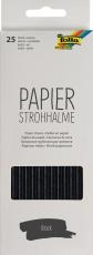 Folia Strohhalm aus Papier BLACK