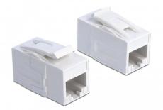 Delock Keystone Modul Cat.6A, UTP, weiss