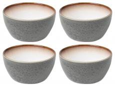 Bitz Schale 12cm 4er Set Grau/Creme