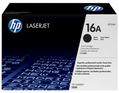 HP Toner 16A - Black (Q7516A)