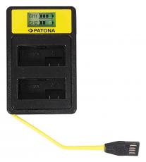 PATONA Smart Dual LCD USB Ladegerät