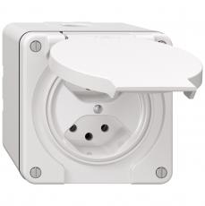 Feller NEVO Steckdose 2xT13 nass