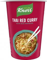 Thai Red Curry with Rice Noodles