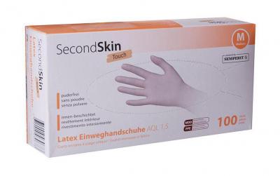 SecondSkin Latexpuderfrei Einweghandschuh M