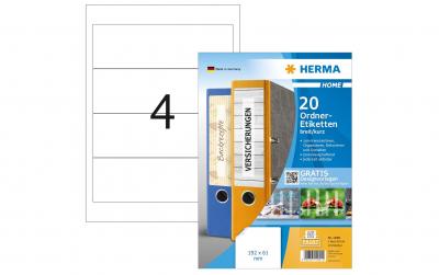 Herma Ordneretiketten 12901 192 x 61 mm