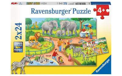 Puzzle Ein Tag im Zoo