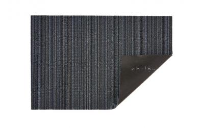 Chilewich Fussmatte Skiny Stripe blue