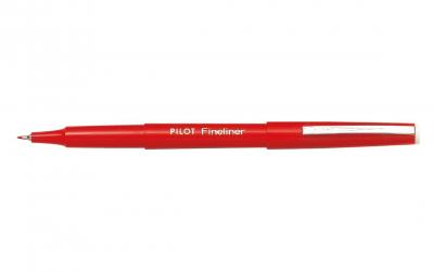 Pilot Fineliner rot