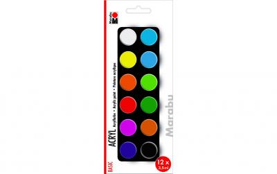 Marabu Acrylfarbe Set Basic