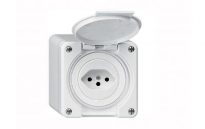 Hager Robusto Steckdose 1xT13 nass, NAP