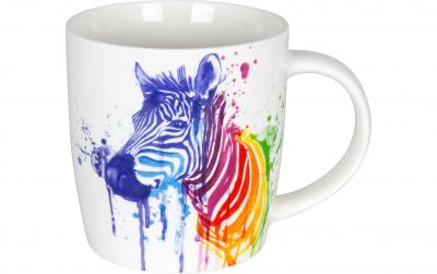 Könitz Tasse Zebra watercoloured Animals