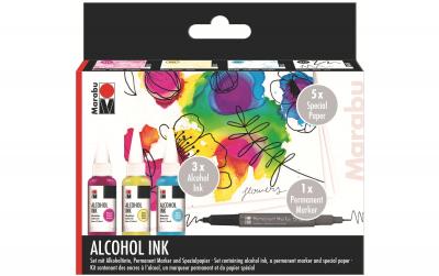 Marabu Alcohol Ink Set FLOWERS