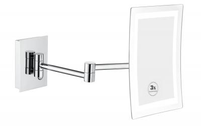 DiAqua LED Kosmetik-Wandspiegel Ferro 3x