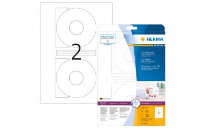 Herma CD-Etiketten 5079 weiss