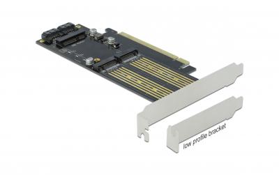 Delock PCI-Ex1v4 zu M.2 Key-M Adapter