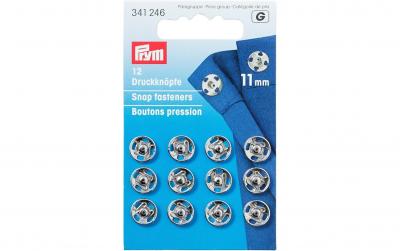 Prym Annähdruckknöpfe, silber