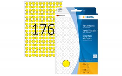 Herma Vielzwecketiketten 2211 gelb