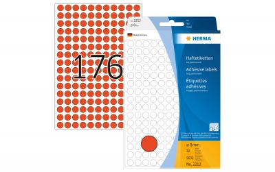 Herma Vielzwecketiketten 2212 rot