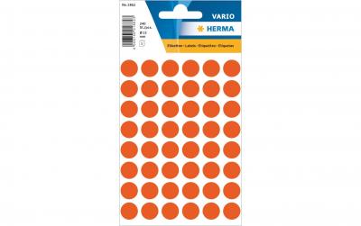 Herma VARIO FARBPUNKTE ROT Ø 13