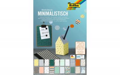 Folia Motivblock Minimalistisch 24 x 34 cm