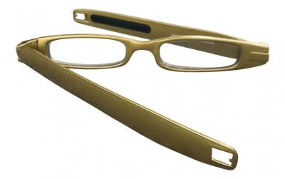 Figoline Lesebrille Gold +1.50