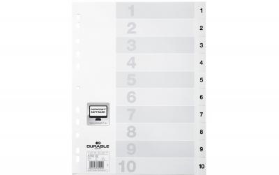 Durable Register PP geprägt 1-10