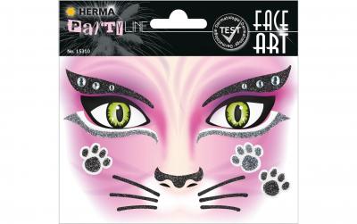 Herma Tattoos Face Art Cat