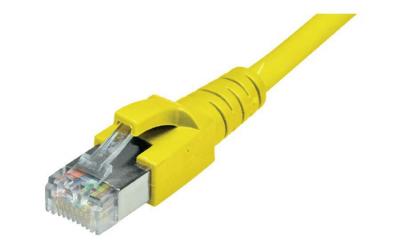 Dätwyler Patchkabel: S/FTP, 4m, gelb