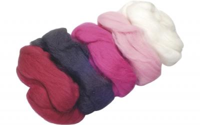 Heyda Filzwolle Merino Pink Mix