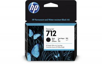 HP Tinte Nr. 712 - Black (3ED71A)