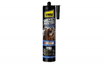 UHU Grizzly Montagekleber Extra weiss