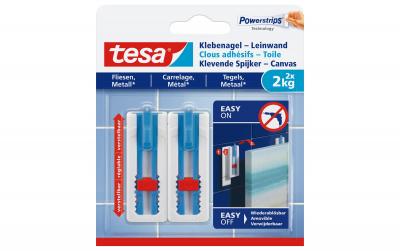 Tesa verstellbarer Klebenagel 2 x 2KG