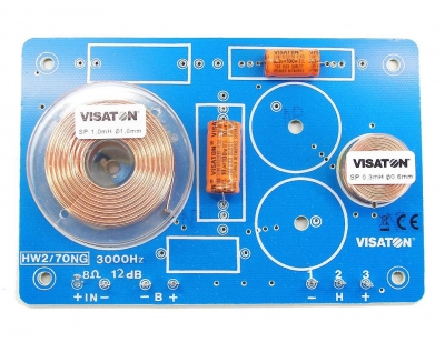 Visaton Frequenzweiche HW 2/70 NG, 8 Ohm