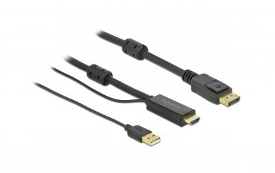 Delock HDMI - Displayport Konverterkabel 1m