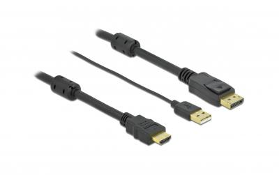 Delock HDMI - Displayport Konverterkabel 7m