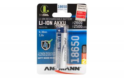 Ansmann Akku Li-Ion 18650 2600mAh