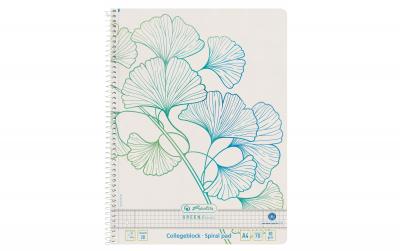 Herlitz Spiralblock A4 GREENline