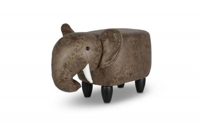 zoosy Hocker Elephant braun