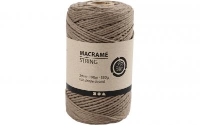 Creativ Company Makrameegarn string 2 mm