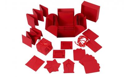 Creativ Company Explosionsbox rot