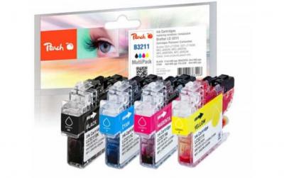Peach Tinte Brother LC-3211 Multi