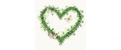 B+C Servietten Green Dream