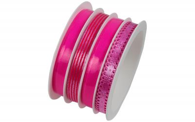 B+C Geschenkband Mix Pink