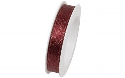 B+C Geschenkband Brilliant Bordeaux