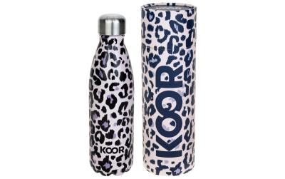 KOOR Flasche Thermo 500ml White Leopard