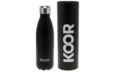 KOOR Flasche Thermo 500ml schwarz