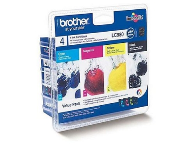 Brother Kombipack,4 Patronen, LC-980VALBP