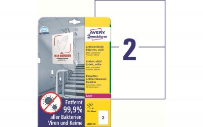 Avery Zweckform antimikrobielle Etiketten