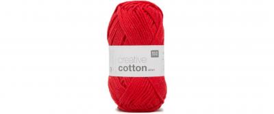 RICO Creative Cotton Aran, rot