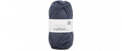 RICO Creative Cotton Aran, Nachtblau